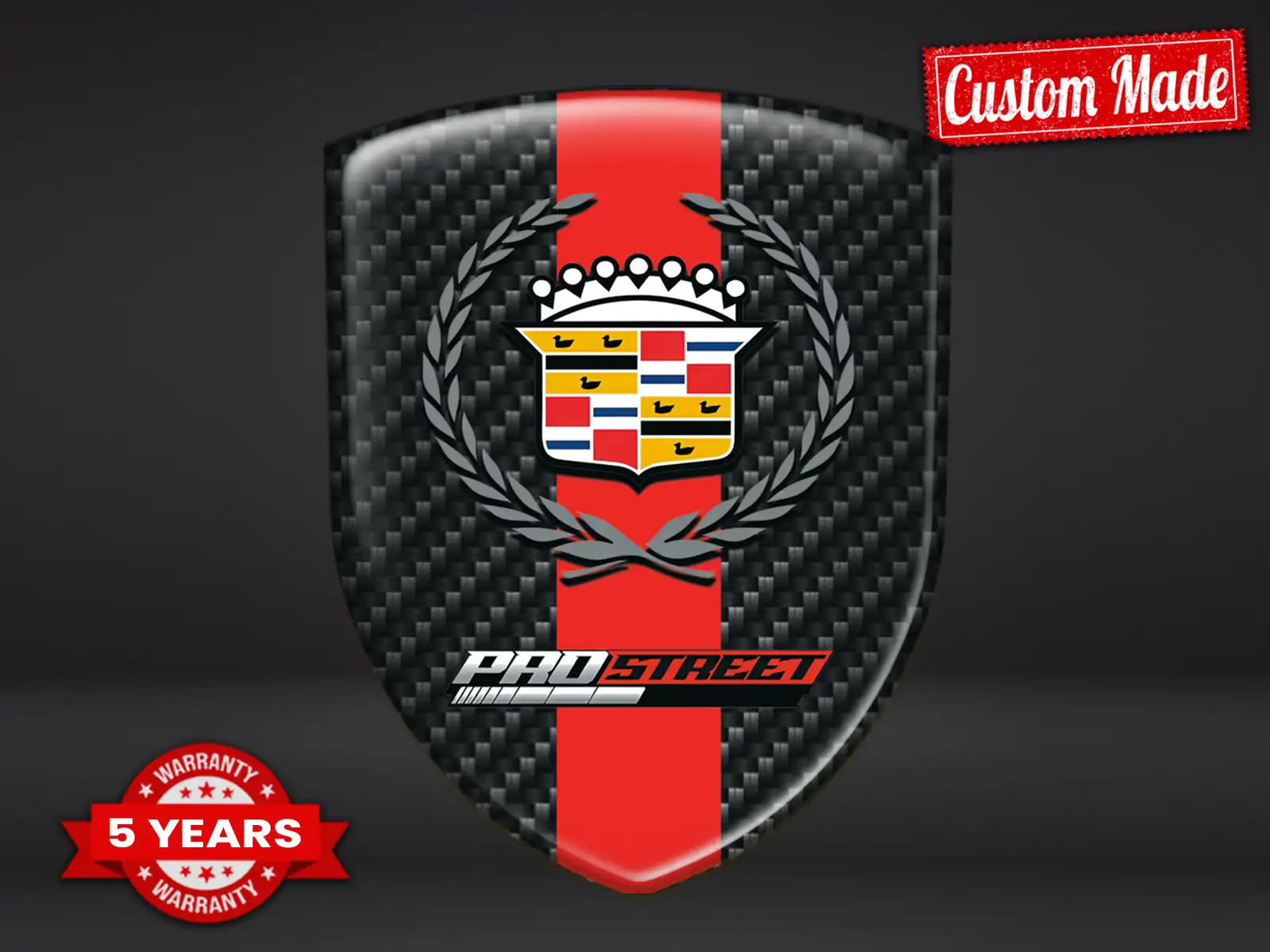 Cadillac Auto Abzeichen Performance Max Stilvoll Langlebig Pro